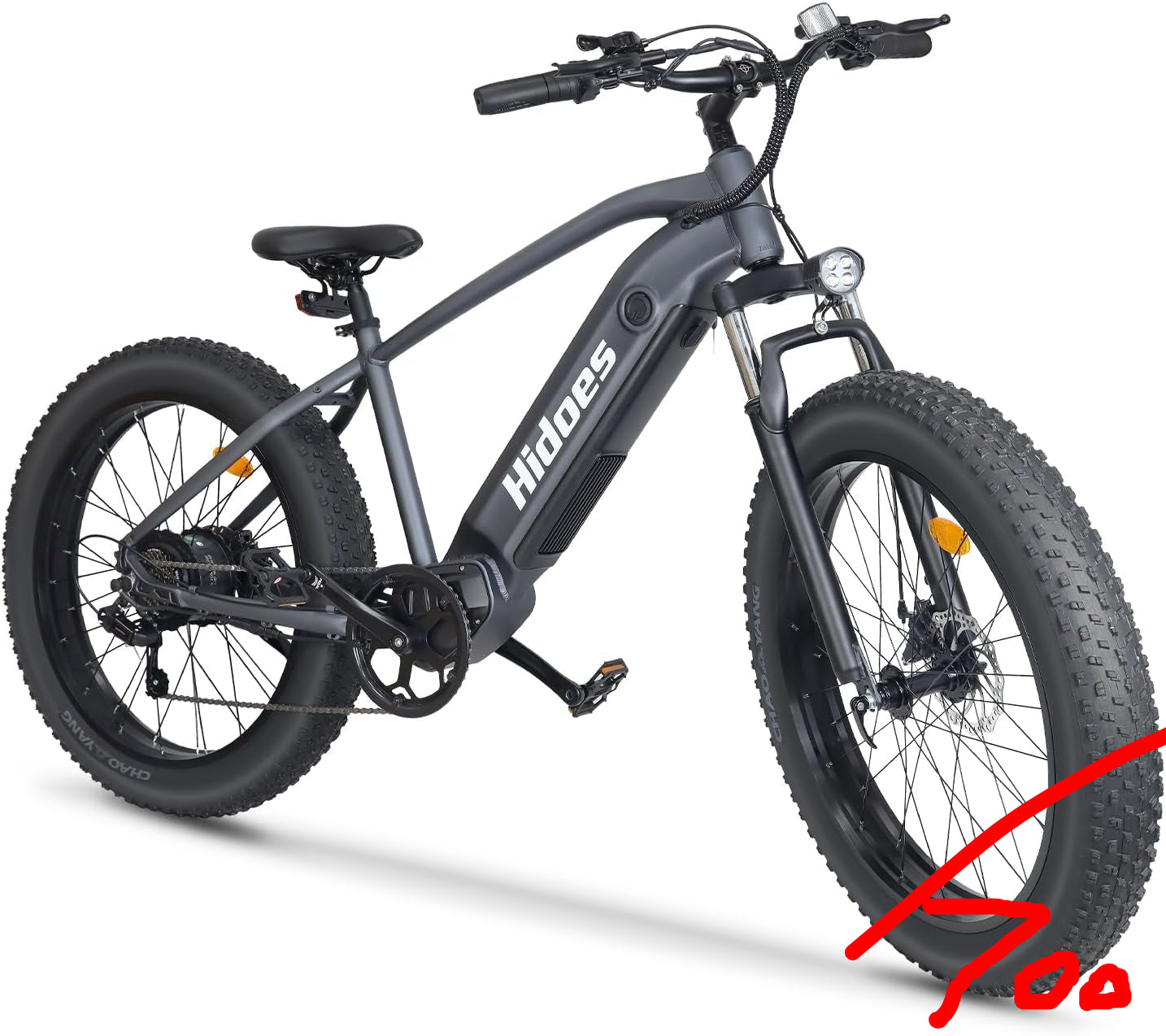 Hidoes Kanpe 1200W Electric Bike for Adults,Hidoes 26" Adult Electric Bicycles for Men,17.5Ah Battery E Bikes for Adult