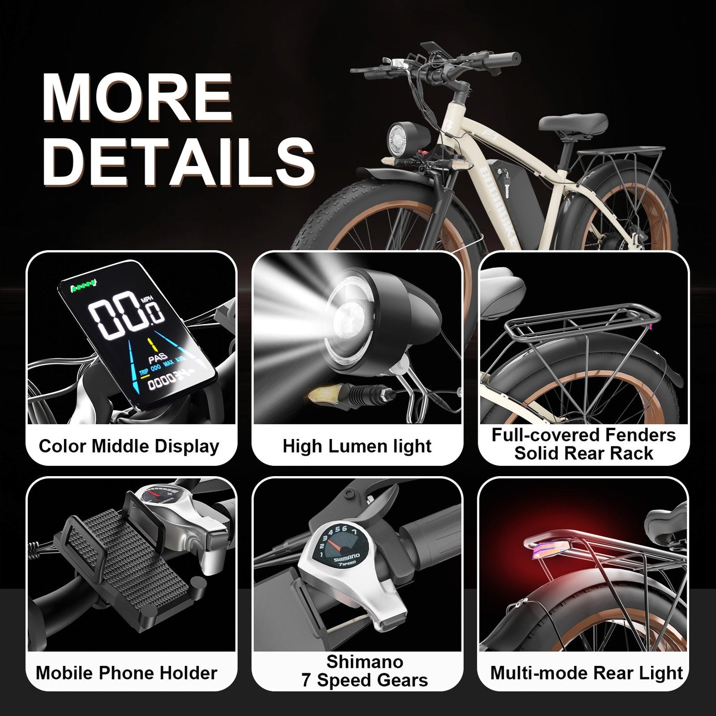 BluVall Zeegr F1 Electric Bike(Dual Motor)