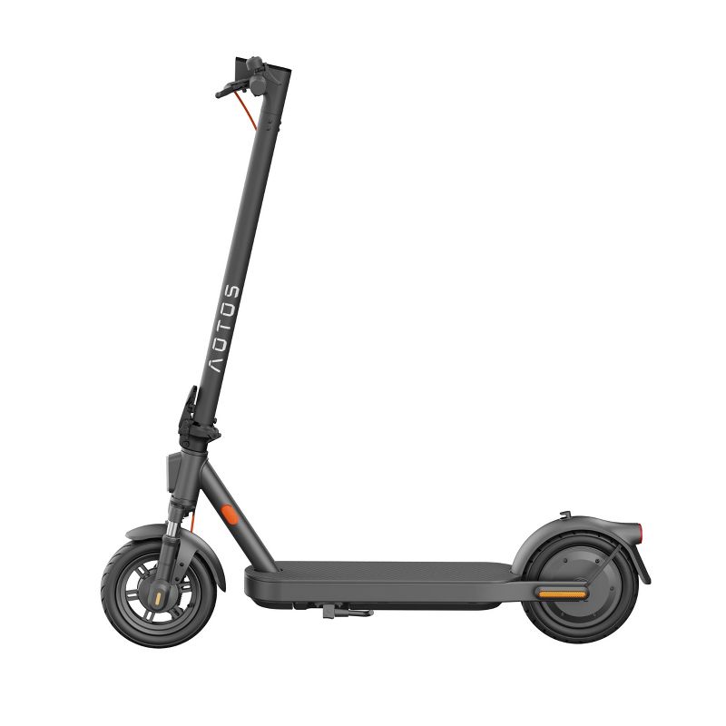 Aotos E2A 28 Miles and 15.5mph Front Absorption Electric Scooter - Gray