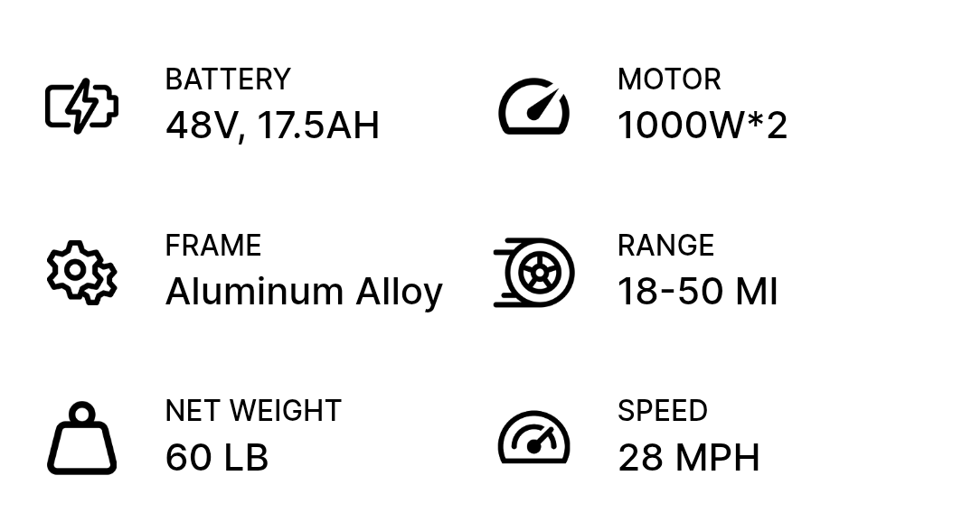 Freego ES11 Pro High-Speed Electric Scooter Dual Motor