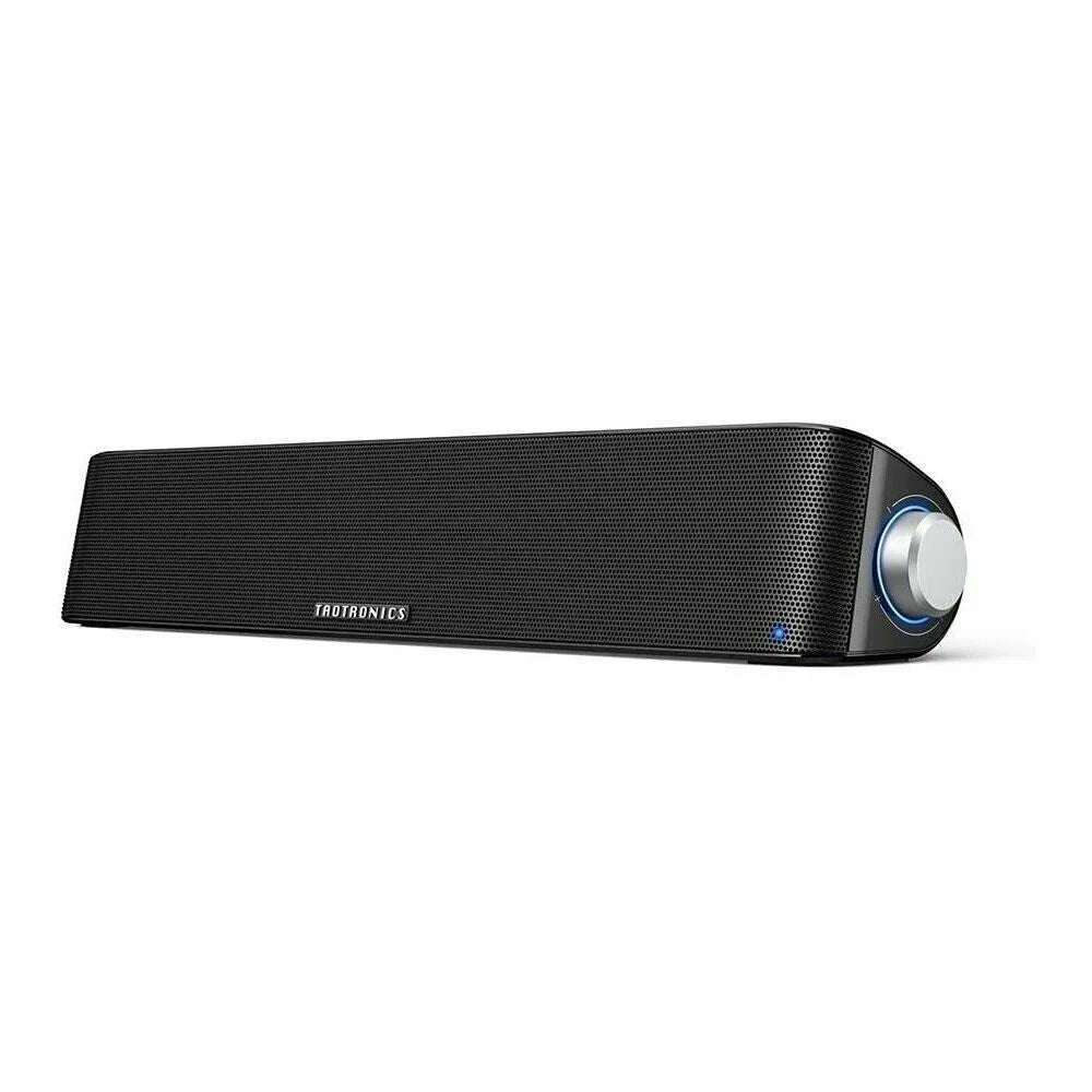 TaoTronics TT-SK028 Computer Speaker Bluetooth 5.0 Wireless PC Soundbar