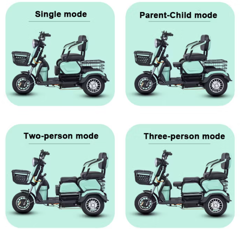 Electric Adult Tricycle Cargo 3 Tricycle