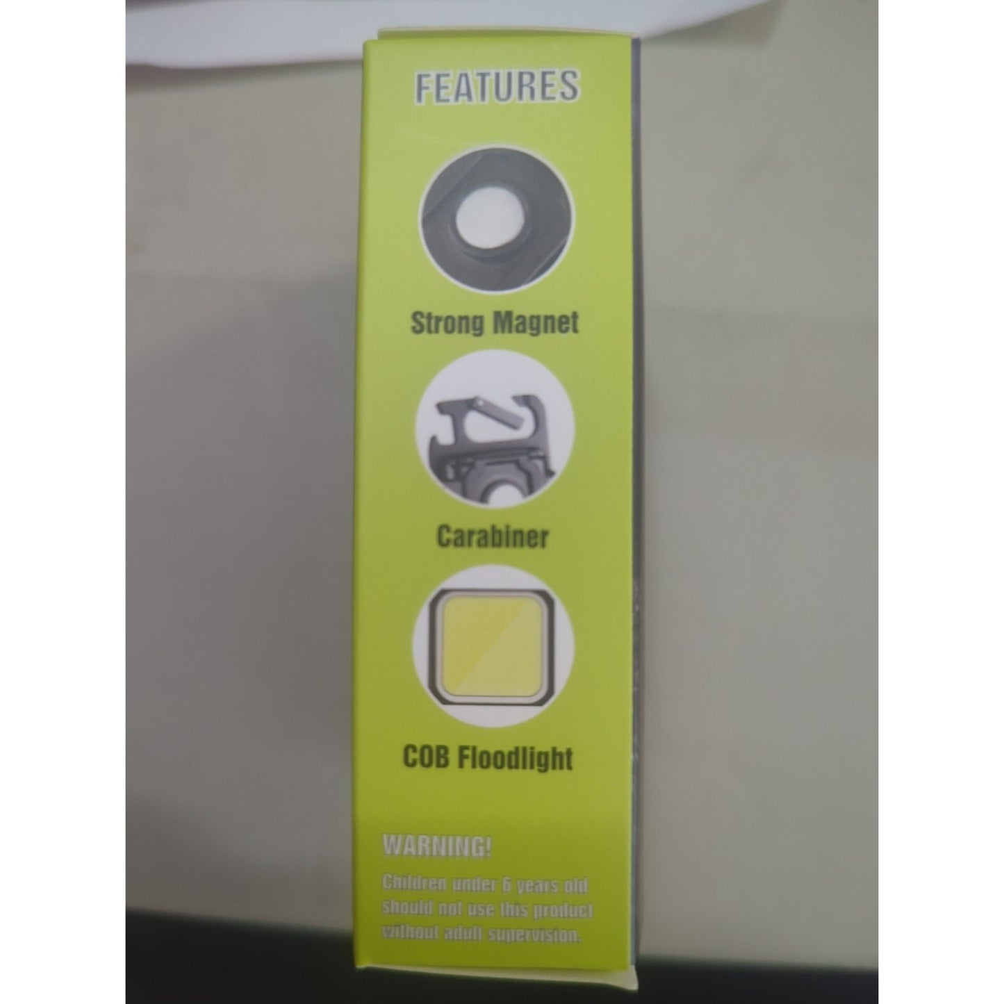 cob rechargeable keychain light