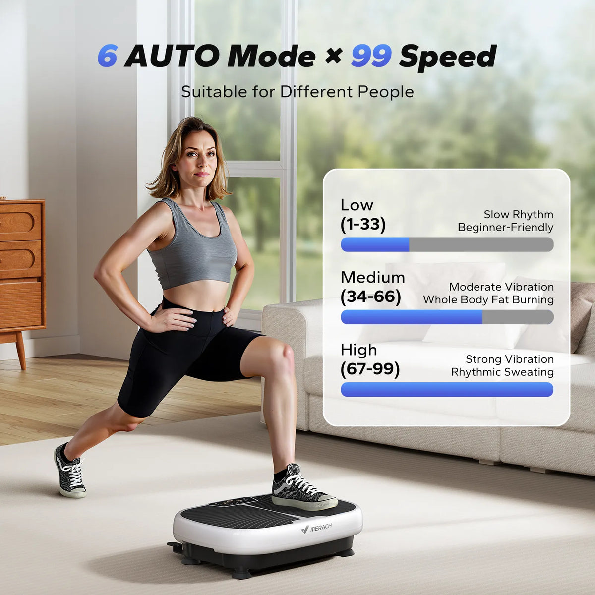 V42 EMS Vibration Plate for Lymphatic Drainage