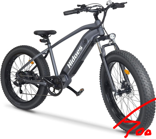 Hidoes Kanpe 1200W Electric Bike for Adults,Hidoes 26" Adult Electric Bicycles for Men,17.5Ah Battery E Bikes for Adult