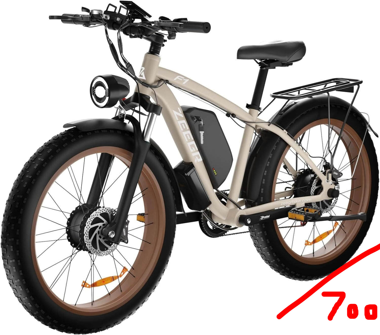 BluVall Zeegr F1 Electric Bike(Dual Motor)