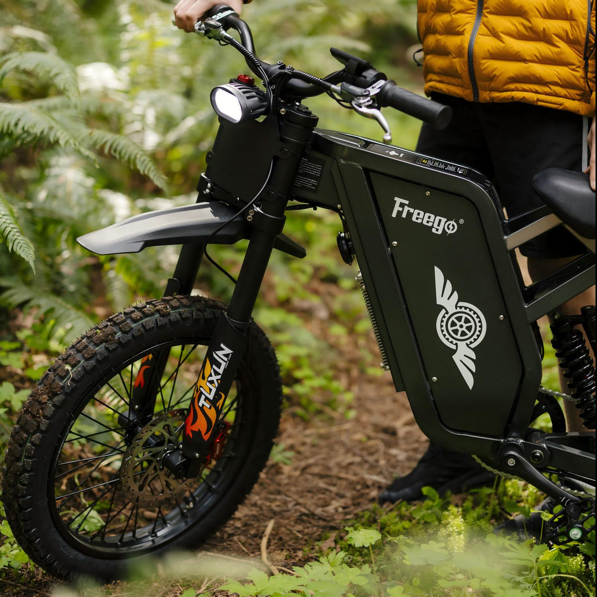 Freego X1 All-Terrain Electric Dirt Bike with Pedals