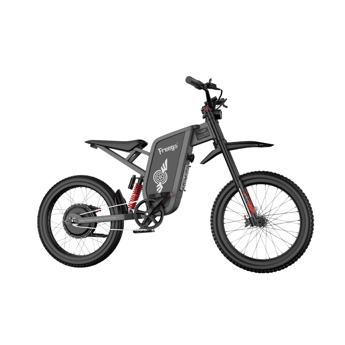 Freego X1 All-Terrain Electric Dirt Bike with Pedals